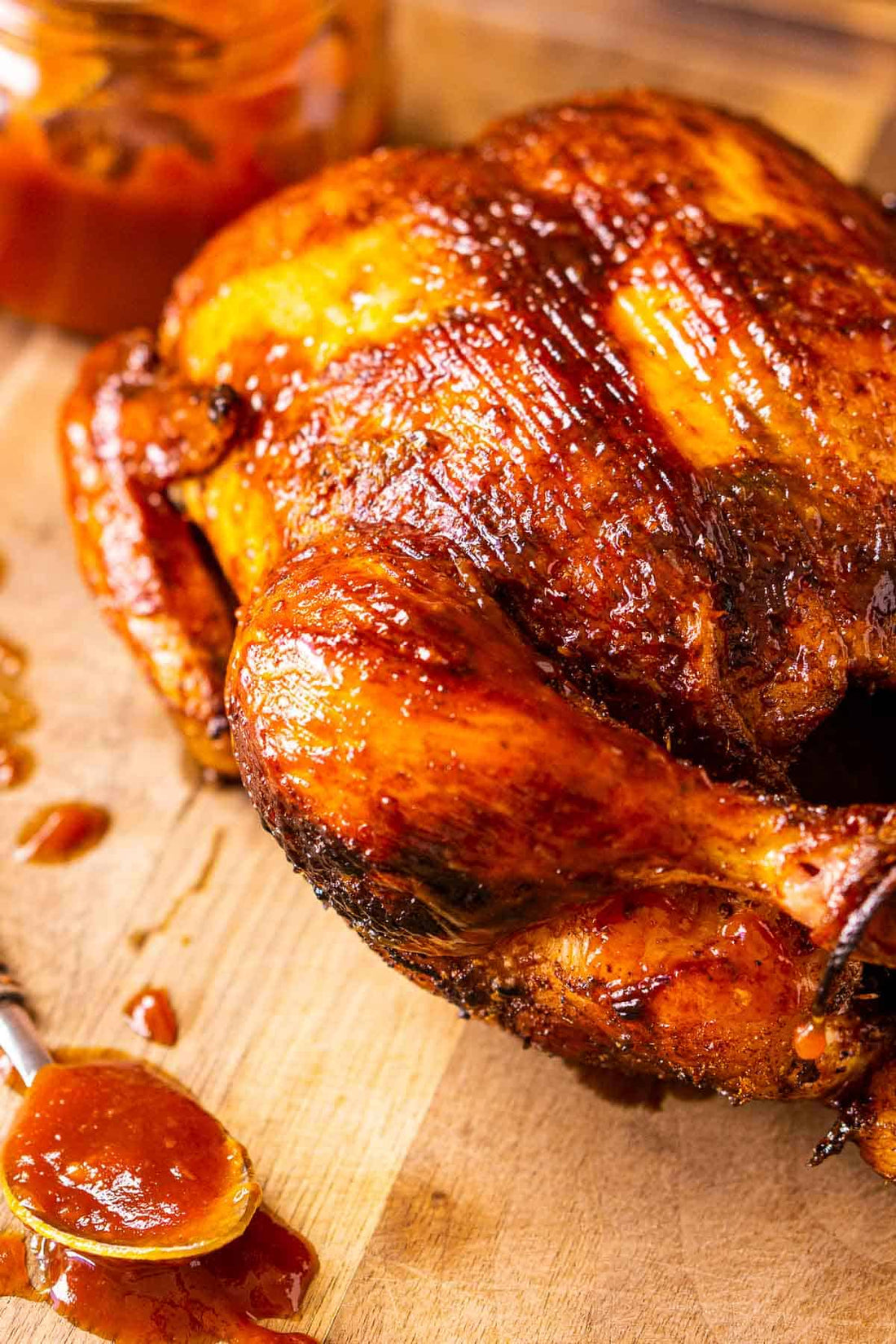Dr Pepper Smoked Beer Can Chicken